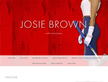 Tablet Screenshot of josiebrown.com